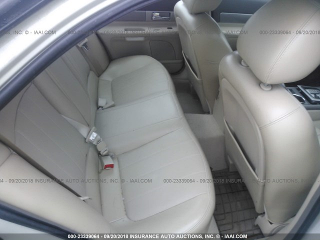 1LNFM87A26Y633584 - 2006 LINCOLN LS WHITE photo 8
