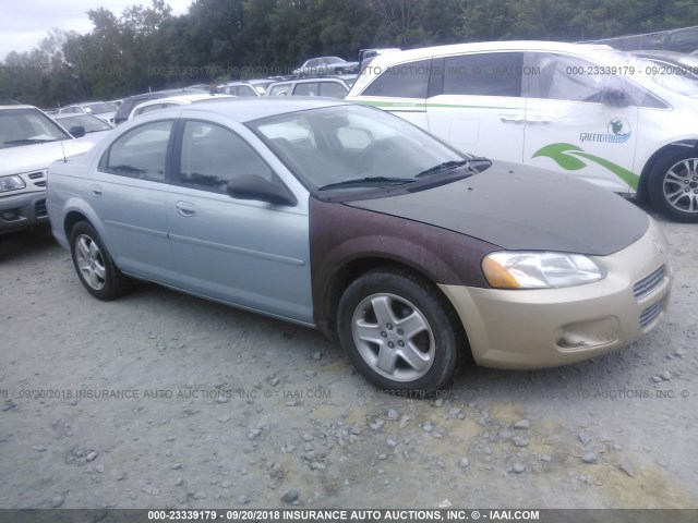 1B3EL46R12N156341 - 2002 DODGE STRATUS SE PLUS Light Blue photo 1