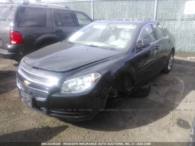 1G1ZB5E0XCF104710 - 2012 CHEVROLET MALIBU LS 黑色 照片 2