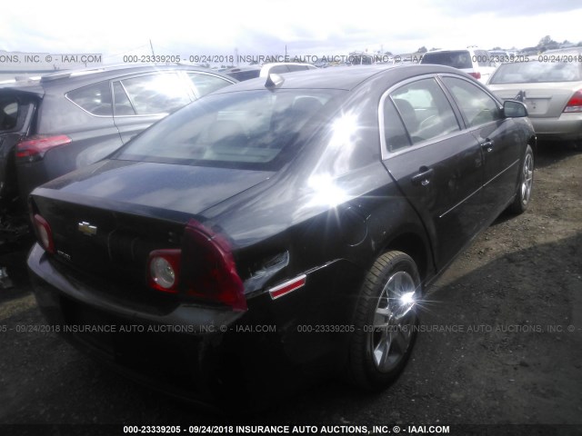 1G1ZB5E0XCF104710 - 2012 CHEVROLET MALIBU LS 黑色 照片 4