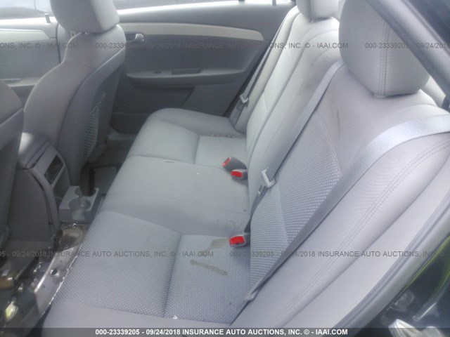 1G1ZB5E0XCF104710 - 2012 CHEVROLET MALIBU LS 黑色 照片 8