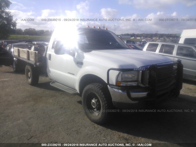 1FDSF35F43EA97244 - 2003 FORD F350 SRW SUPER DUTY WHITE photo 1