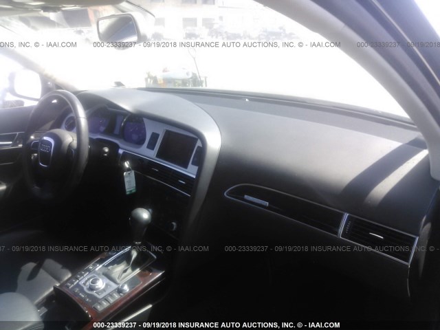 WAUKGAFB9BN021368 - 2011 AUDI A6 PRESTIGE შავი ფოტო 5
