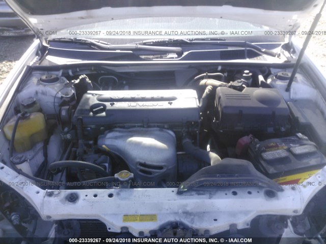 JTDBE32K430145959 - 2003 TOYOTA CAMRY LE/XLE Ақ фото 10