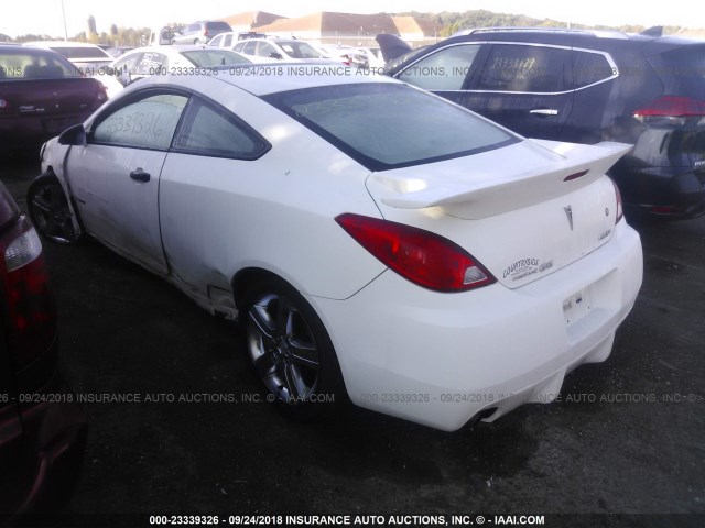 1G2ZM177184212144 - 2008 PONTIAC G6 GXP WHITE photo 3