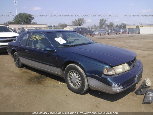 1MELM6248RH636795 - 1994 MERCURY COUGAR XR7 TEAL photo 1