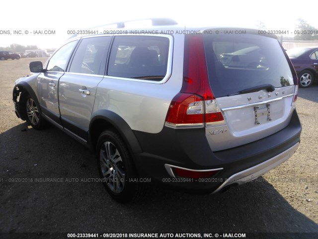 YV440MBB5F1196458 - 2015 VOLVO XC70 T5/PREMIER SILVER photo 3