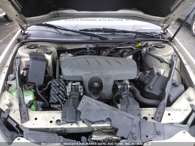 2G2WP552181173835 - 2008 PONTIAC GRAND PRIX 金色 照片 10