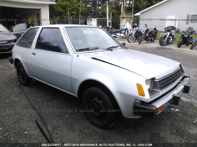 JB3BE3420CU405507 - 1982 DODGE COLT DELUXE SILVER photo 1