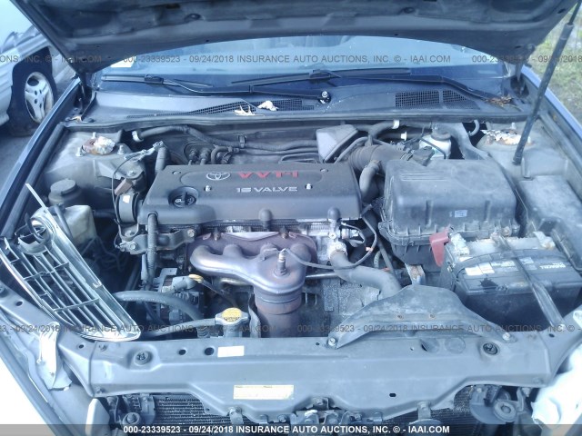4T1BE32K35U594184 - 2005 TOYOTA CAMRY LE/XLE/SE Сұр фото 10