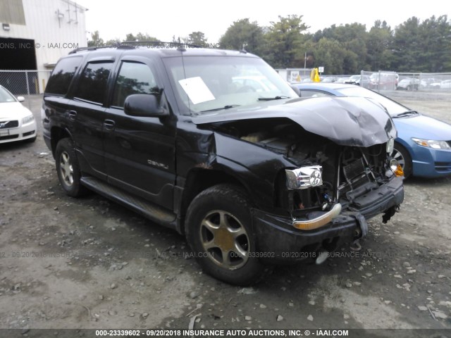 1GKEK63U73J294694 - 2003 GMC YUKON DENALI BLACK photo 1