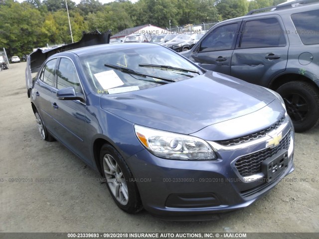1G11C5SL2EF256721 - 2014 CHEVROLET MALIBU 1LT BLUE photo 1