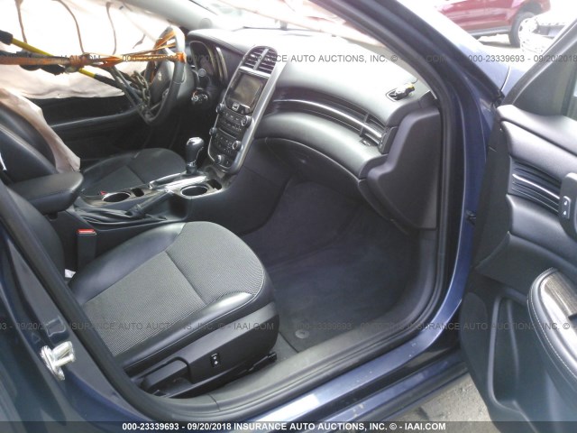 1G11C5SL2EF256721 - 2014 CHEVROLET MALIBU 1LT BLUE photo 5