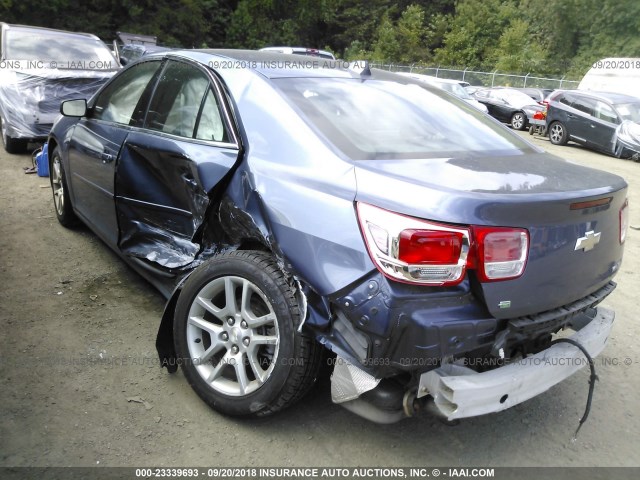 1G11C5SL2EF256721 - 2014 CHEVROLET MALIBU 1LT BLUE photo 6