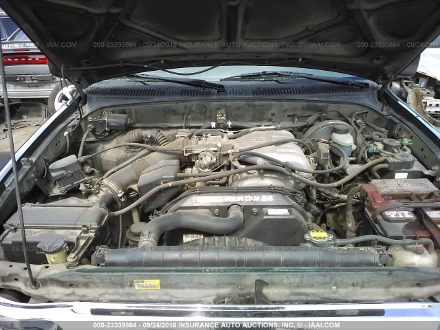 5TESN92N01Z845052 - 2001 TOYOTA TACOMA XTRACAB PRERUNNER მწვანე ფოტო 10