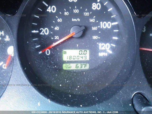 JF1SG65644H711881 - 2004 SUBARU FORESTER 2.5XS მუქწითელი ფოტო 7