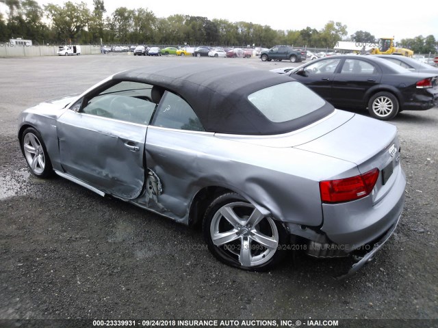 WAUD2AFH5GN004246 - 2016 AUDI A5 PREMIUM PLUS S-LINE GRAY photo 3