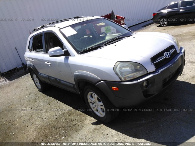 KM8JN72DX6U340459 - 2006 HYUNDAI TUCSON GLS/LIMITED SILVER photo 1