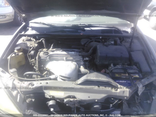 JTDBE32K620122259 - 2002 TOYOTA CAMRY LE/XLE/SE Bej foto 10