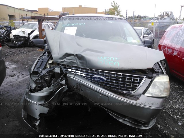 2FMZA52276BA25366 - 2006 FORD FREESTAR SEL GRAY photo 10