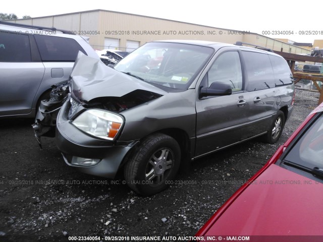 2FMZA52276BA25366 - 2006 FORD FREESTAR SEL GRAY photo 2