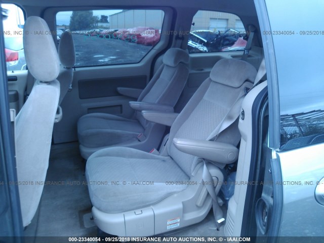 2FMZA52276BA25366 - 2006 FORD FREESTAR SEL GRAY photo 8