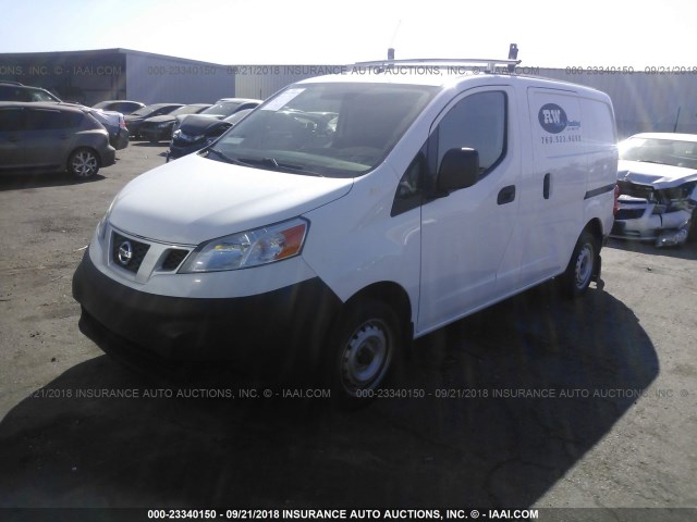 3N6CM0KN0EK701399 - 2014 NISSAN NV200 2.5S/2.5SV WHITE photo 2