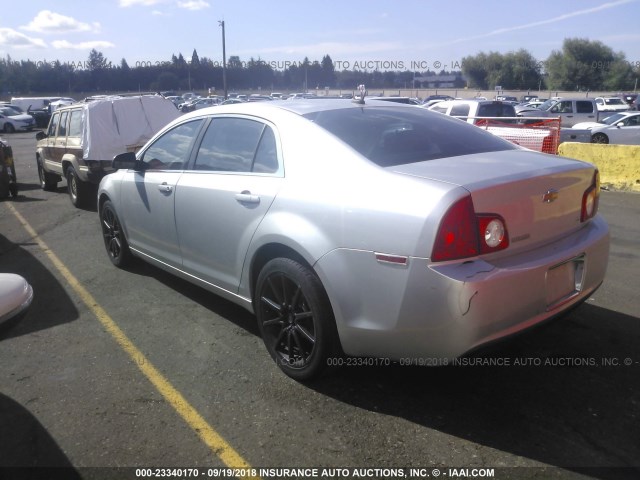 1G1ZG57N594239866 - 2009 CHEVROLET MALIBU LS Gümüş foto 3