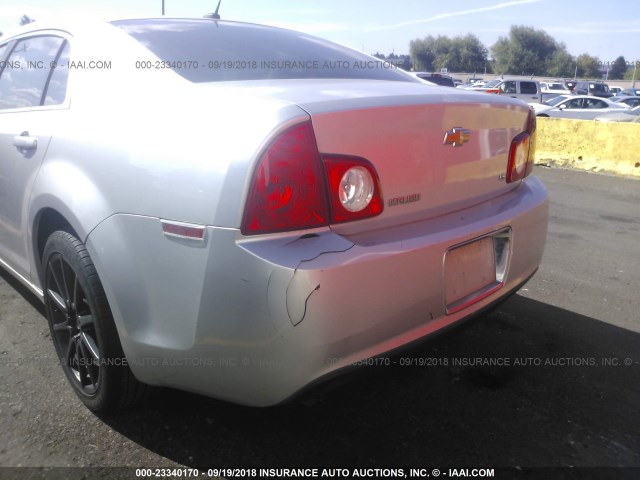 1G1ZG57N594239866 - 2009 CHEVROLET MALIBU LS Gümüş foto 6