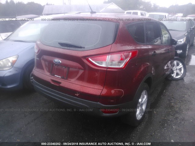 1FMCU0F7XFUB89663 - 2015 FORD ESCAPE S ORANGE photo 4