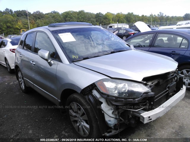 5J8TB1H2XAA006288 - 2010 ACURA RDX SILVER photo 1