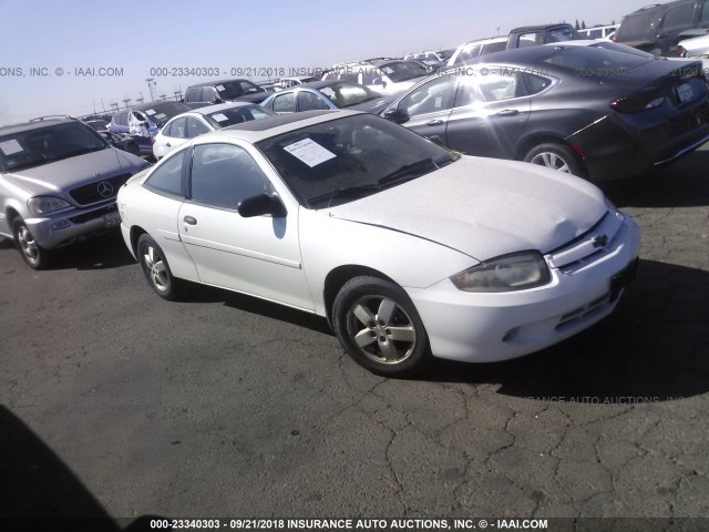 1G1JF12F837356890 - 2003 CHEVROLET CAVALIER LS WHITE photo 1