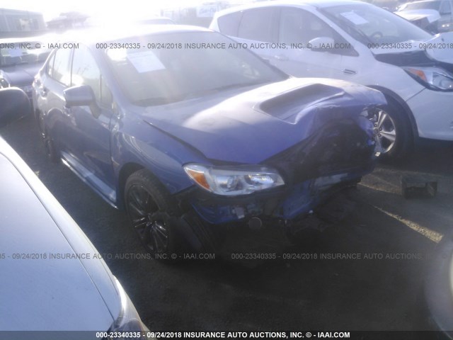 JF1VA1B67H9833933 - 2017 SUBARU WRX BLUE photo 1