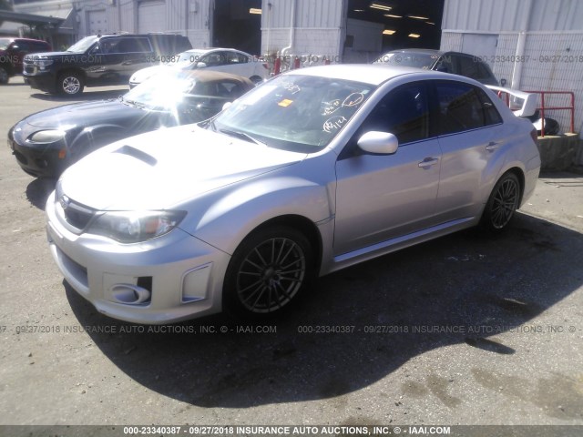 JF1GV7E60BG503601 - 2011 SUBARU IMPREZA WRX GRAY photo 2