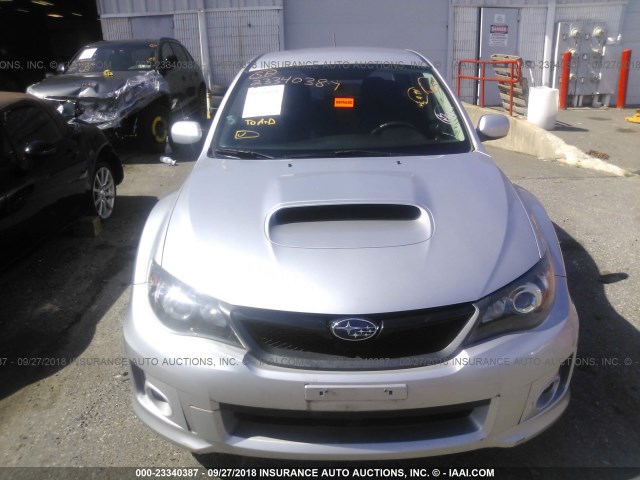 JF1GV7E60BG503601 - 2011 SUBARU IMPREZA WRX GRAY photo 6