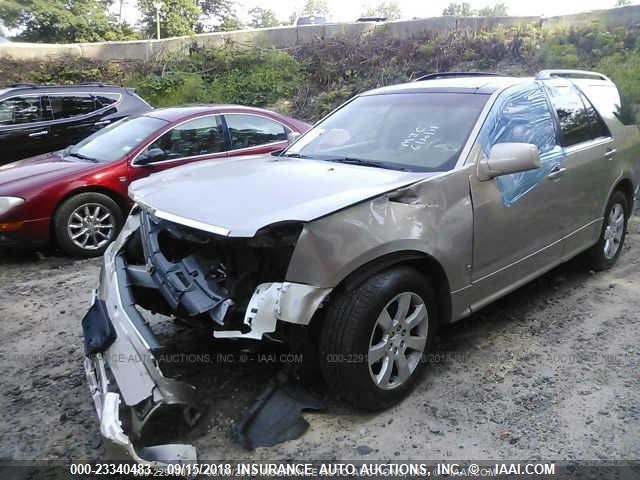 1GYEE637660144951 - 2006 CADILLAC SRX TAN photo 2