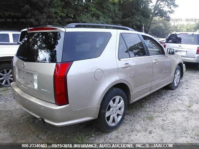 1GYEE637660144951 - 2006 CADILLAC SRX TAN photo 4