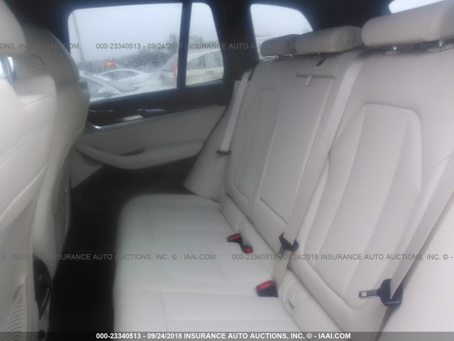 5UXTR7C5XKLF27128 - 2019 BMW X3 SDRIVE30I Siyah fotoğraf 8