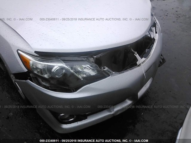 4T1BF1FKXDU205289 - 2013 TOYOTA CAMRY L/SE/LE/XLE Gümüş foto 6