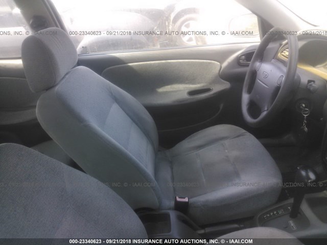 KLATB2263YB474360 - 2000 DAEWOO LANOS SE BURGUNDY photo 5