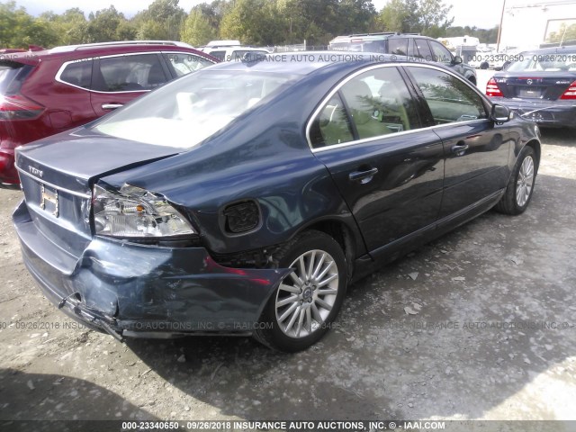 YV1AS982571044647 - 2007 VOLVO S80 3.2 BLUE photo 4