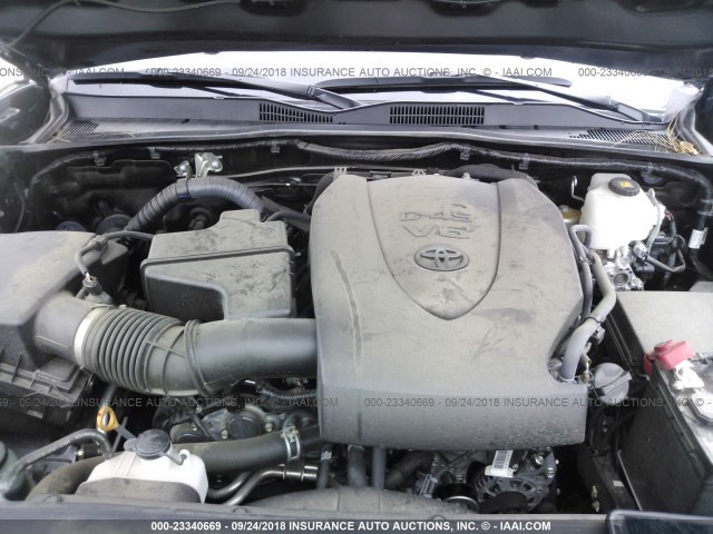 5TFCZ5AN1HX092216 - 2017 TOYOTA TACOMA DBL CAB/SR/TRDSPT/OR/PRO Сұр фото 10