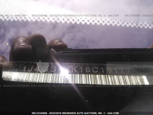 1J4GS48K16C191774 - 2006 JEEP GRAND CHEROKEE LAREDO/COLUMBIA/FREEDOM 红色 照片 9