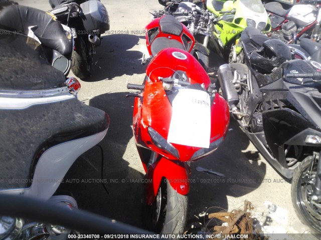 ZDM1XBMV9BB014203 - 2011 DUCATI 848 RED photo 1