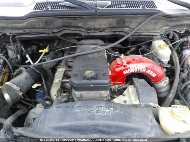 3D7KU28C93G821594 - 2003 DODGE RAM 2500 ST/SLT 灰色 照片 10