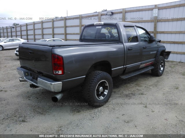 3D7KU28C93G821594 - 2003 DODGE RAM 2500 ST/SLT 灰色 照片 4
