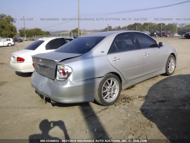 4T1BE32KX5U047087 - 2005 TOYOTA CAMRY LE/XLE/SE Күміс фото 4