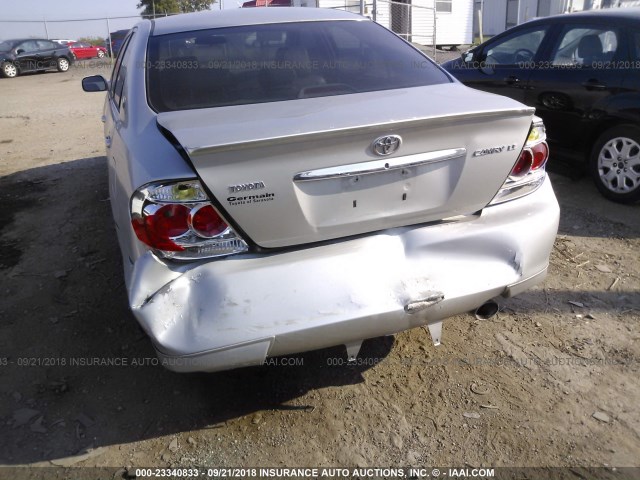 4T1BE32KX5U047087 - 2005 TOYOTA CAMRY LE/XLE/SE Күміс фото 6