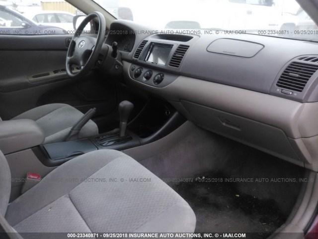 4T1BE32K84U344356 - 2004 TOYOTA CAMRY LE/XLE/SE Qırmızı foto 5
