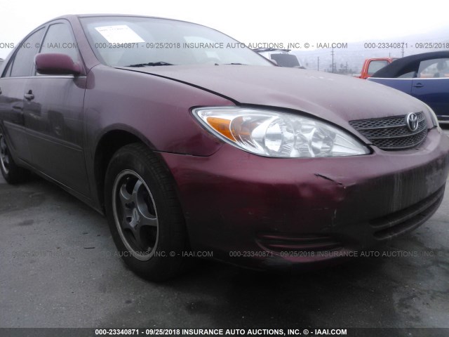 4T1BE32K84U344356 - 2004 TOYOTA CAMRY LE/XLE/SE Qırmızı foto 6